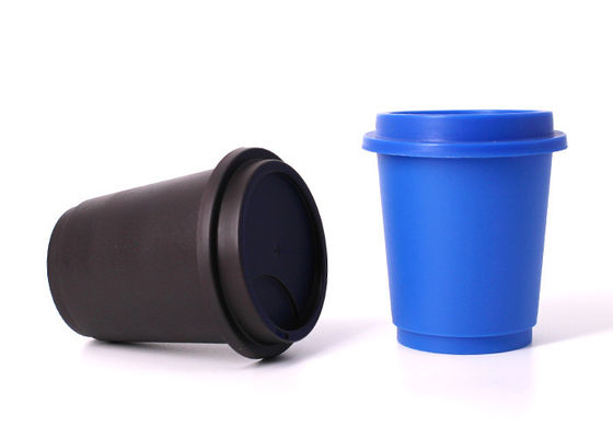 Μπλε λογότυπο Τύπου τυπωμένων υλών όφσετ πλαστικών κιβωτίων στιγμιαίου καφέ για το μίγμα Espresso μίγματος Decafe